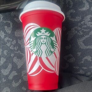 Starbucks Red Reusable Holiday Cup